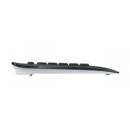 Logitech 920-008680 tastiera Mouse incluso Universale RF Wireless QWERTY Spagnolo Nero, Bianco (MK540 ADV WRLS KEYBOARD /MOUSE - COMBO-N/A-ESP-2.4GHZ-N/A-MED) - Versione UK