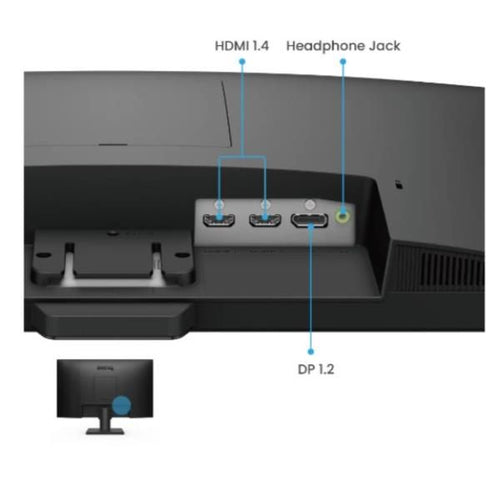 Benq gw2790 monitor pc 68,6 cm (27\) 1920 x 1080 pixel full hd nero - 9H.LLTLJ.LBE