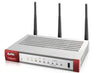 Zyxel usg20w-vpn-eu0101f router wireless gigabit ethernet dual-band (2.4 ghz/5 ghz) grigio, rosso
