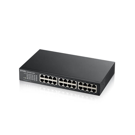 Zyxel gs1100-24e non gestito gigabit ethernet (10/100/1000) nero - GS1100-24E-EU0103F
