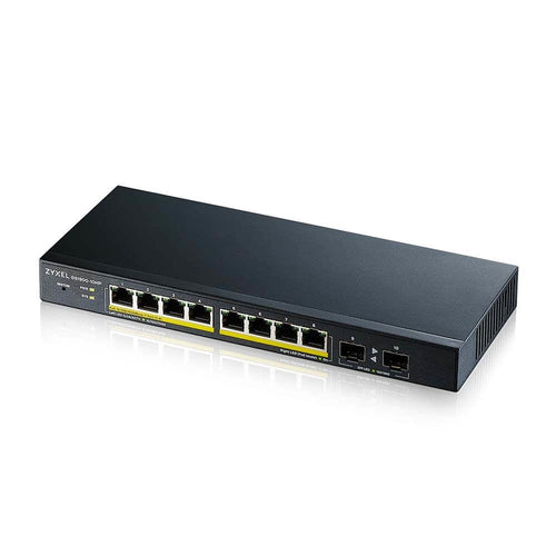 Zyxel gs1900-10hp gestito l2 gigabit ethernet (10/100/1000) supporto power over ethernet (poe) nero - GS1900-10HP-EU0102F