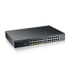 Zyxel gs1915-24ep gestito l2 gigabit ethernet (10/100/1000) supporto power over ethernet (poe) 1u nero - GS1915-24EP-EU0101F