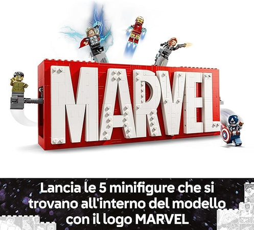 LEGO MARVEL - Logo e Minifigure 76313