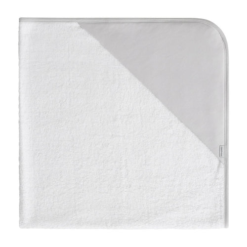 Accappatoio Neonato+Grembiule Liso E Grey