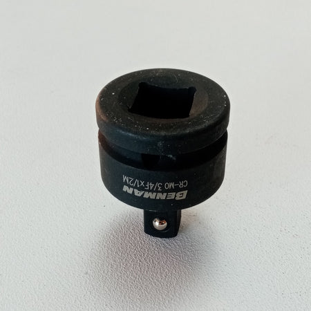 Benman adattatore 3/4" F x 1/2" M riduttore per chiave a bussola ad impulsi