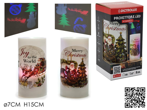 Candela Proiettore con Led 2 Assortimenti