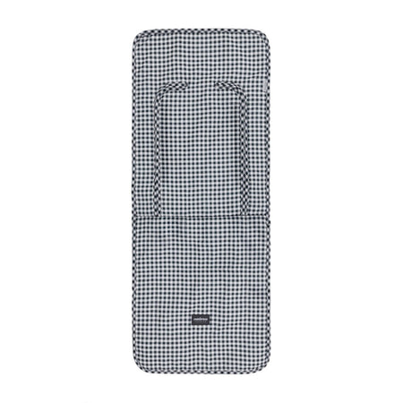 Passeggino Univ.Cuscino Carroz Vichy Nero 35X85X1 Cm