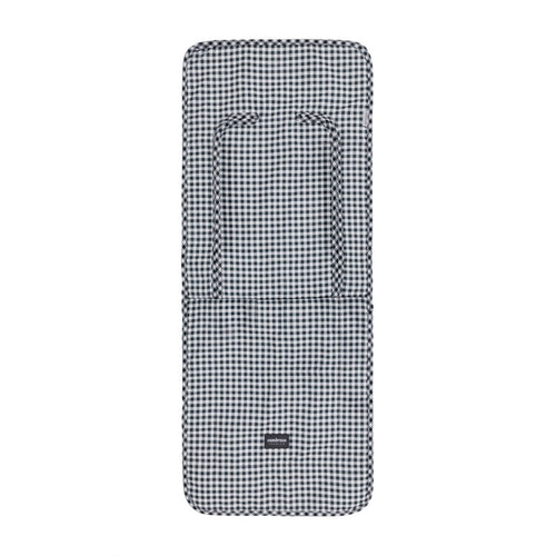 Passeggino Univ.Cuscino Carroz Vichy Nero 35X85X1 Cm