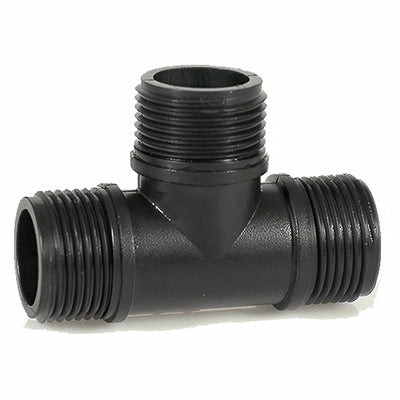 Raccordo a T con filetto maschio in polipropilene per tubi PN 10 Bar