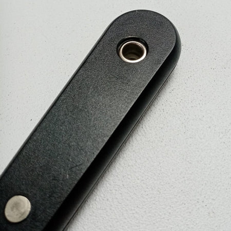 Fiorellini spatola raschietto inox da 40mm con manico in legno