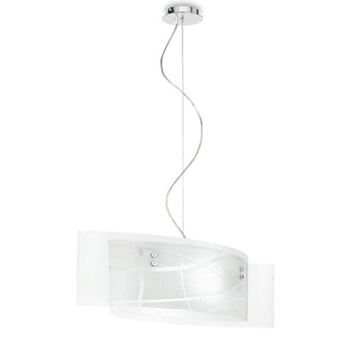 Lampadario moderno Gea Luce NEREIDE SM E27 LED vetro sospensione