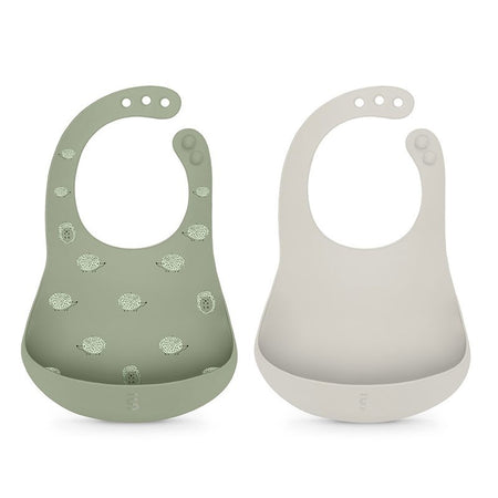 Suavinex Bavaglino Silicone Bipack 2 Pezzi