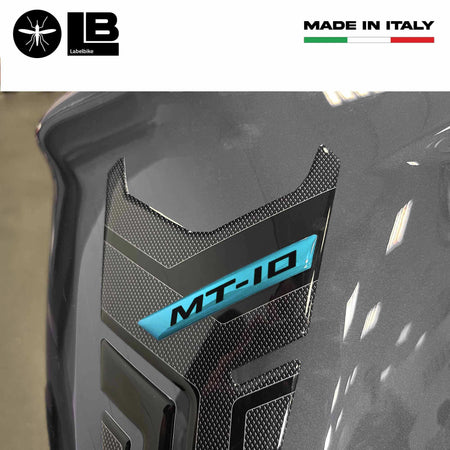 Adesivo 3D Protezione Paraserbatoio moto compatibile con Yamaha MT-10 SP 2022-23