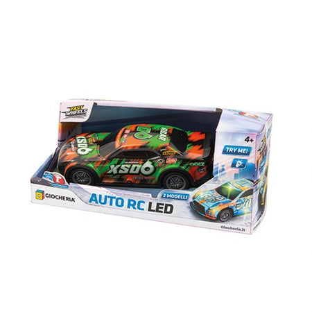 Fast Wheels Auto Radio Comandata Led