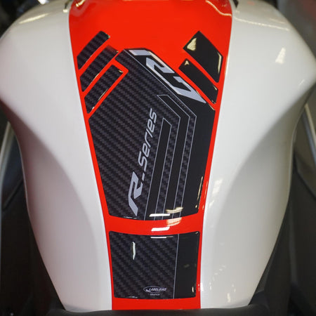 Adesivo 3D Protezione Paraserbatoio moto compatibile con Yamaha R7 2021-2024