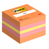 Blocco Minicubo 400Foglietti Post-It 51X51Mm 2051-P Melone/Rosa Guava