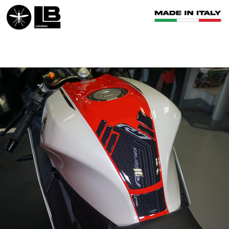 Adesivo 3D Protezione Paraserbatoio moto compatibile con Yamaha R7 2021-2024