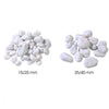 Ciottoli marmo bianco Carrara, sassi decorativi per giardini, sacco da 25 kg