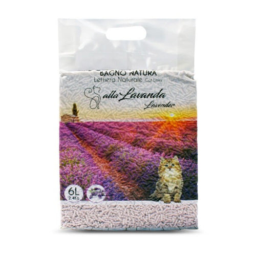 Bagno Natura Lettiera Naturale Lavanda 2,4kg