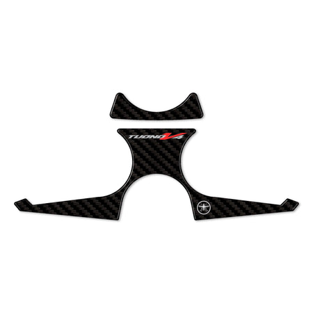 Adesivo 3D Protezione Piastra Forcella Moto compatibile con Aprilia Tuono V4