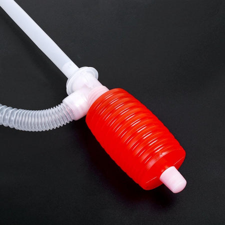 Pompa Travaso Manuale A Sifone Succhia Aspira Liquidi Carburante Vino Acqua Olio
