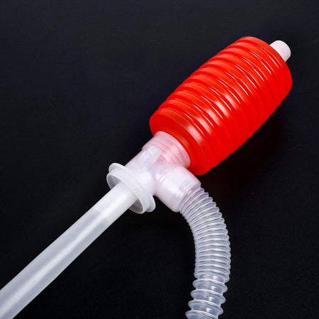 Pompa Travaso Manuale A Sifone Succhia Aspira Liquidi Carburante Vino Acqua Olio