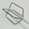 Frusta da 130x140mm a 4 settori in acciaio zincato attacco esagonale per mescolatore
