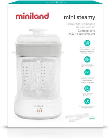 Miniland - Sterilizzatore A Vapore Steamy 89580