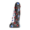 DILDO GIGANTE ALL BLACK TUTTO NERO DONG FALLO REALISTICO CON VENTOSA 29 CM
