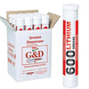 Pz 12 cartuccia grasso per pistola maestri siringa ingrassatore lube shuttle 600 gr