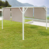 Telo di ricambio gazebo cipro da giardino 3x3 tettoia pergolato moderno