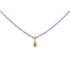Rue des mille - GIROCOLLO GOCCIA CATENA CON VERNICE - ORO 18KT