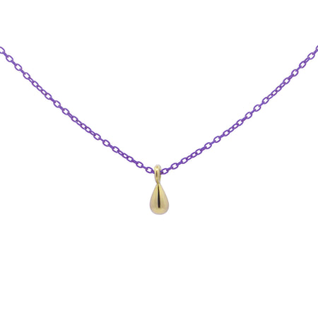 Rue des mille - GIROCOLLO GOCCIA CATENA CON VERNICE - ORO 18KT