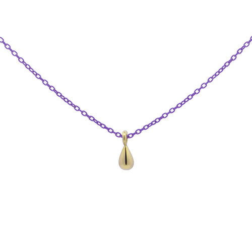 Rue des mille - GIROCOLLO GOCCIA CATENA CON VERNICE - ORO 18KT