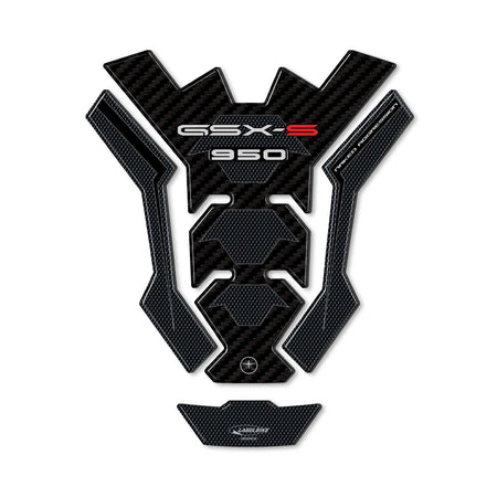 Adesivo 3D Protezione serbatoio compatibile con Suzuki GSX-S 950 dal 2021-2023