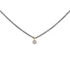Rue des mille - GIROCOLLO CASTONE CATENA CON VERNICE E DIAMANTI LAB GROWN - ORO18KT