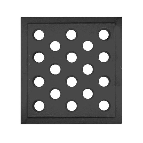 Griglia In Ghisa 160X160 Con Fori 15Mm Stufe a Pellet 14810023