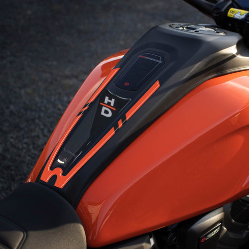 Adesivo 3D Protezione serbatoio moto compatibile con Harley Davidson Pan America