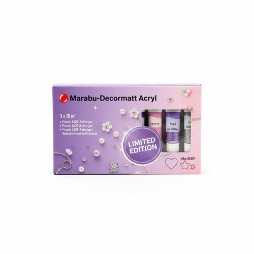MARABU - PITTURA ACRILICA DECORMATT 3X15ML