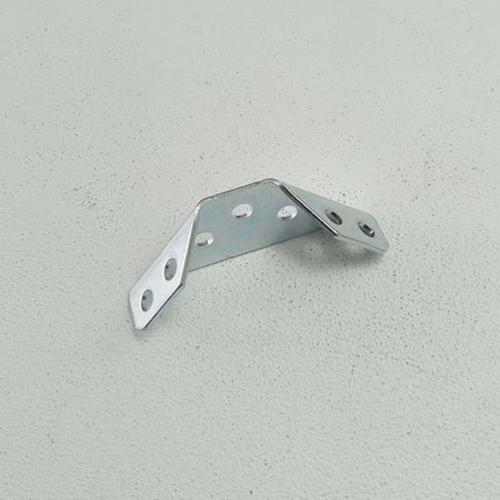 Piastrina angolare 19x63x15mm - 10pz supporto a 3 lati per riparazione e giunzione
