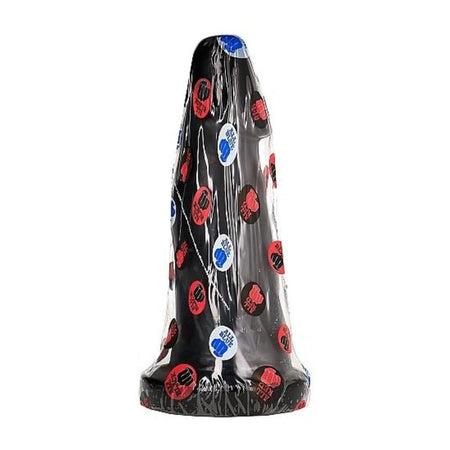 MAXI DILDO NERO ALL BLACK DONG FALLO REALISTICO GIGANTE 27 CM