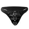 Slip Uomo con Guinzaglio DARKNESS BLACK UNDERPANTS