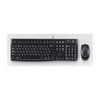 Logitech Desktop MK120 tastiera Mouse incluso USB QWERTY Spagnolo Nero