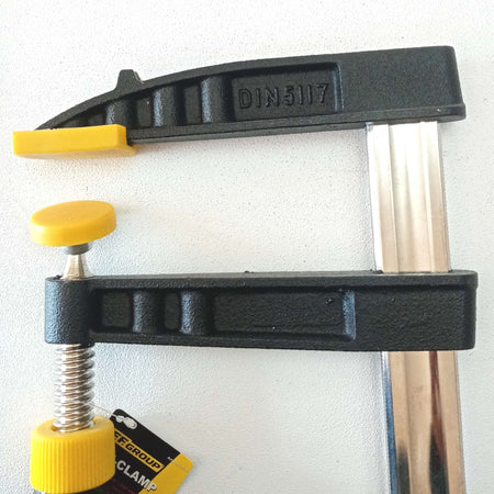 FF Group strettoio morsetto 120x300mm di tipo F HEAVY DUTY, DIN 5117  per carpenteria