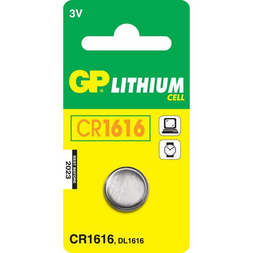 LITHIUM BUTTON CELL CR1616