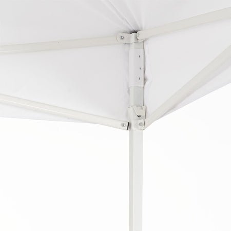 Gazebo pieghevole 3x3 a richiudibile fisarmonica per fiere, sagre e campeggio