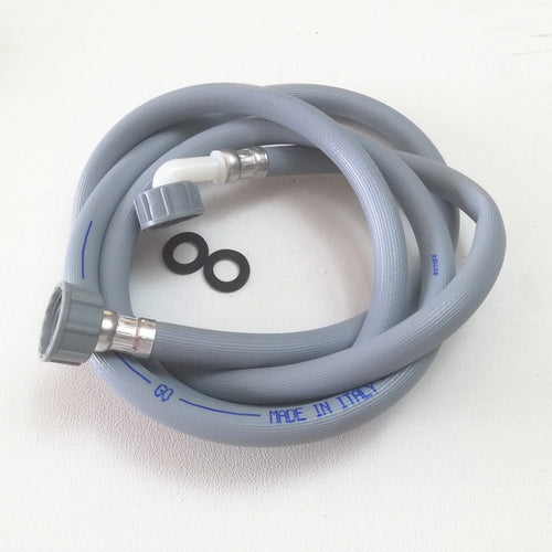 Tubo flessibile da 200cm in pvc per carico lavatrice con curvetta
