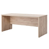 Scrivania da ufficio Elegante 180 cm rovere postazione porta PC per Ufficio e Smart Working Made in Italy