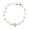Bracciale sardo donna sfere filigrana sarda in argento traforate