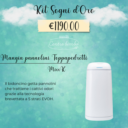 Kit Nascita Completo "Sogni d'Oro"